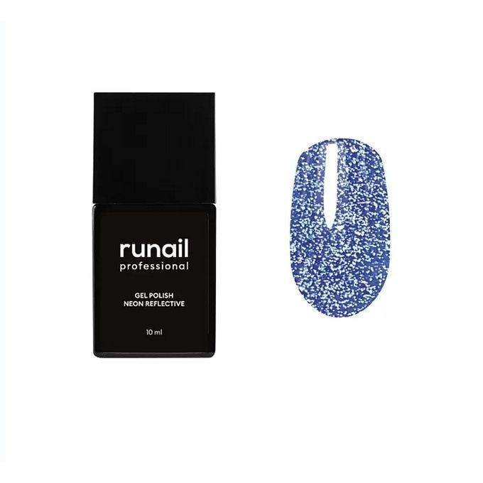 Гель-лак RuNail Neon Reflective неоновый светоотражающий 9059 10 мл ЛИКВИДАЦИЯ