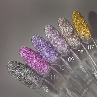 Гель-лак TNL Shine Bright 07 Золотой блеск 10 мл