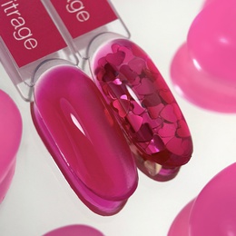 Гель-лак iPerfect Vitrage color gel Fuchsia витражный 10 г