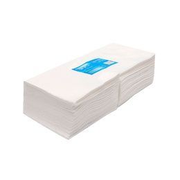 Салфетки White line 30*30 спанлейс белый 100 шт