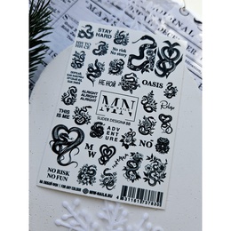 Слайдер-дизайн Miw Nails 88 Змеи