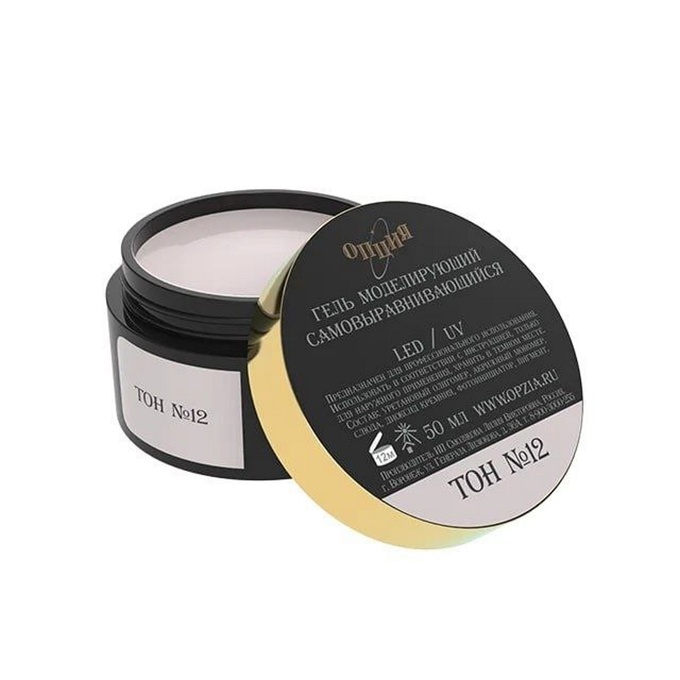 Гель Опция камуфлирующий средней вязкости № 12 серый холодный 50 мл