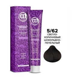 Крем-краска Constant Delight CC 5/62 стойкая с витамином С Светло-коричневый шоколадно-пепел 100 мл